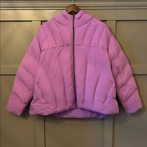 Fabletics Purple Puffer Jacket